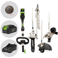 Greenworks GD48TX - Decespugliatore multifunzione a batteria - 48V 2Ah