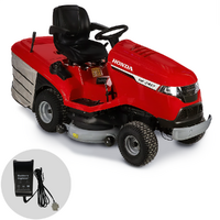 Honda HF 2417 HME - Trattorino tagliaerba - Cambio idrostatico - Motore Honda GCV530 - Cesto di raccolta e mulching