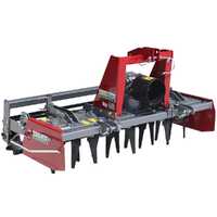 OUTLET - UTILIZZATO PER PROVA - Erpice rotante RH170 - Larghezza di lavoro 170 cm - 16 lame - Serie media con rullo a gabbia