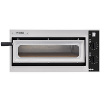 Prismafood SMALL BASIC 1/40 VETRO 2T - Forno elettrico per pizza - 2 Teromostati