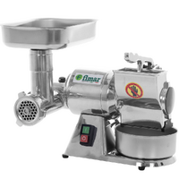 Fimar AB8D - Tritacarne elettrico - Grattugia integrata - 230 V - 1 HP - Gruppo di macinazione esterno