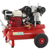 OUTLET - UTILIZZATO PER PROVA - Motocompressore a scoppio Tornado Double F 750 con motore Honda GX200 - 6HP