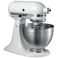 OUTLET - UTILIZZATO PER PROVA - KitchenAid Classic 5K45SS-EWH Bianco - Impastatrice Planetaria