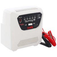 Telwin Touring 15 - Caricabatterie e mantenitore - batterie da 12 e 24 V - segnalazione a Led della carica