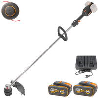OUTLET - UTILIZZATO PER PROVA - Worx Nitro WG185E - Decespugliatore a batteria - 40V - 2x20V/4Ah