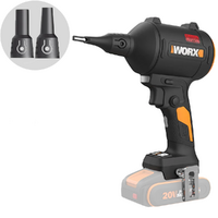 Worx Nitro WX099.9 - Compressore a batteria portatile  - 20 V - SENZA BATTERIE  E CARICABATTERIE