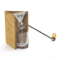 OUTLET - UTILIZZATO PER PROVA - Komo Flic Floc 100g - Fioccatrice manuale in faggio multiplex con rulli conici in acciaio inox