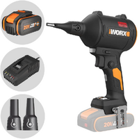 Worx Nitro WX099 - Compressore a batteria portatile - 20 V / 4 Ah