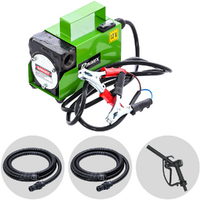 Ribimex PRKG12V - Pompa da travaso per gasolio + Kit dispenser - 12V