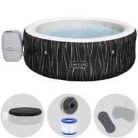 Bestway Lay-Z-Spa Hollywood AirJet 60059 rotonda - &Oslash;196x66 cm - Piscina idromassaggio spa per 4-6 Persone