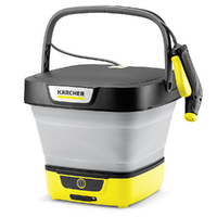 Karcher OC3 Foldable - Idropulitrice ad acqua fredda portatile - Serbatoio ripiegabile 8 L - Batteria al litio