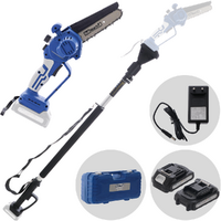 BullMach AION 10 - Potatore manuale elettrico a batteria + Asta telescopica 130-200 cm - 2x21V 2Ah