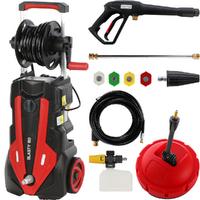 GeoTech Blasty 180 - Idropulitrice con lancia professionale + Kit patio e spurgatubi - 180 bar - 450 l/h