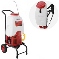 GeoTech SP 250 E - Pompa irroratrice a batteria - A spalla + trolley - 25L