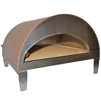 Pizza Party Ispirazione - Forno a gas per pizza da esterno - Camera di cottura 60x70 cm - Piano cottura in refrattario