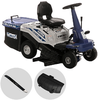 BullMach ICARO 610-75 RSM-V - Trattorino tagliaerba mini-rider - Motore da 224cc