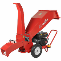 Attila ATS 900 DL - Biotrituratore a scoppio - Motore a benzina Loncin da 270cc - Doppia configurazione di scarico