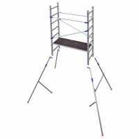Prolunga PINNA CLAC per trabattello in alluminio Pinna clic. Stabilizzatori e piano