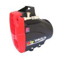 Fini Yago 1850 - Compressore aria elettrico portatile monofase, oil-less - Motore 1,5HP 