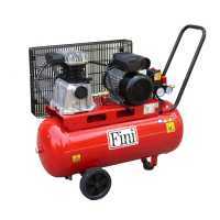 Fini MK 102 N 50 2M - Compressore aria elettrico monofase a cinghia - Motore 2 HP - 50 lt