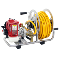 GeoTech SP 28 2S - Motopompa irrorazione - Motore a scoppio 2 tempi - 25 bar