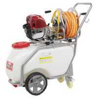 GeoTech SP 520 4S - Pompa irroratrice a scoppio carrellata - 4 tempi a benzina
