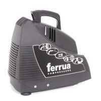 Ferrua Family - Compressore aria elettrico portatile, oil-less - Motore 1.5 HP