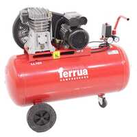 Ferrua FB28/100 CM2 - Compressore aria elettrico monofase a cinghia - Motore 2 HP - 100 lt