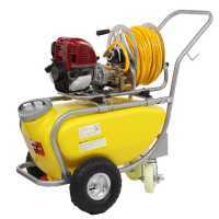 GeoTech SP 540 4S - Pompa irroratrice a scoppio carrellata - 4 tempi a benzina