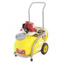 GeoTech SP 320 2S ALU - Pompa irroratrice a scoppio carrellata - 2 tempi a miscela