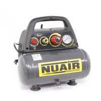 Nuair New Vento 200/8/6 - Compressore aria elettrico compatto portatile - Motore 1.5 HP - 6 lt