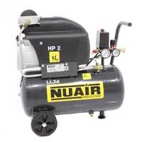 Nuair FC2/24 - Compressore aria elettrico monofase - Motore 2 HP - 24 lt 