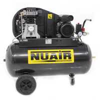 Nuair B2800 /100 CM2 - Compressore aria elettrico monofase a cinghia - Motore 2 HP - 100 lt