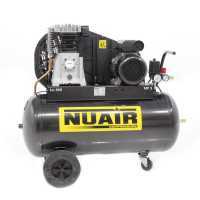 Nuair B3800B/100 CM3 - Compressore aria elettrico monofase a cinghia - Motore 3 HP - 100 lt