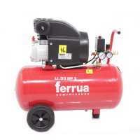 Ferrua RC 2 50 CM2 - Compressore aria elettrico monofase - Motore 2 HP - 50 lt 