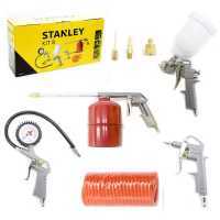 Kit accessori pneumatici 8 pezzi per compressore - Stanley