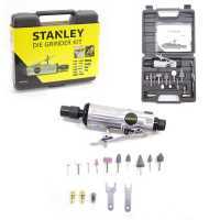 Kit accessorio smerigliatrice - 17 pezzi per compressore - Stanley