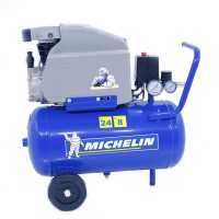Michelin MB 24 - Compressore aria elettrico monofase - Motore 2 HP - 24 lt