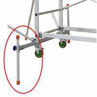 Nr. 2 barre stabillizzatrici ad azione orizzontale e verticale