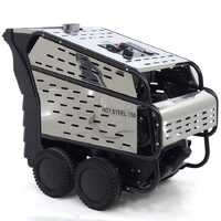 ITM - HOT STEEL 150/15 - Idropulitrice professionale triale ad acqua calda - trifase - 150 bar - 900 l/h - INOX