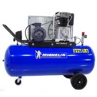 Michelin MCX 300 858 - Compressore aria elettrico trifase a cinghia - Motore 7.5 HP - 270 lt