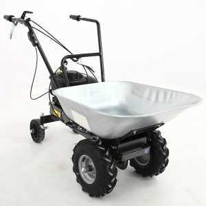 Motocarriola a ruote semovente con motore a benzina B&amp;S 450E carriola trazionata
