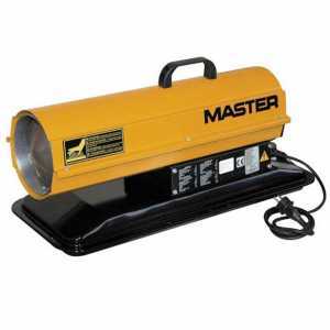 Master mod. B 35 CED - Generatore di aria calda diretto a gasolio diesel