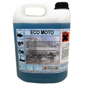 Detergente concentrato professionale per idropulitrice Comet Eco Moto - 5 lt