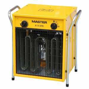 Generatore di calore trifase Master B 15 EPB, riscaldatore elettrico con ventilatore