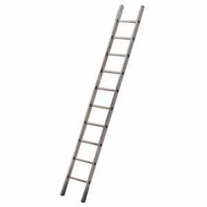 Scala alluminio singola Facal Genia GS 300 semplice - 9 gradini - mt. 2.89