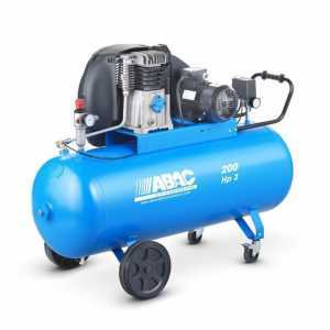 Compressore aria monofase a cinghia ABAC mod. A39 200 CM3 - 200 lt
