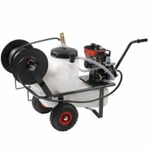 Motopompa irrorazione Comet MC 25 - Honda GP 160 su carrello serbatoio 55 lt