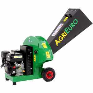 Biotrituratore a scoppio AgriEuro Premium Line - con motore a benzina 6 HP - biocippatore