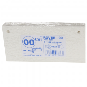 tipo 00 - Nr. 10 cartoni filtranti Rover per pompe con filtro Pulcino -
